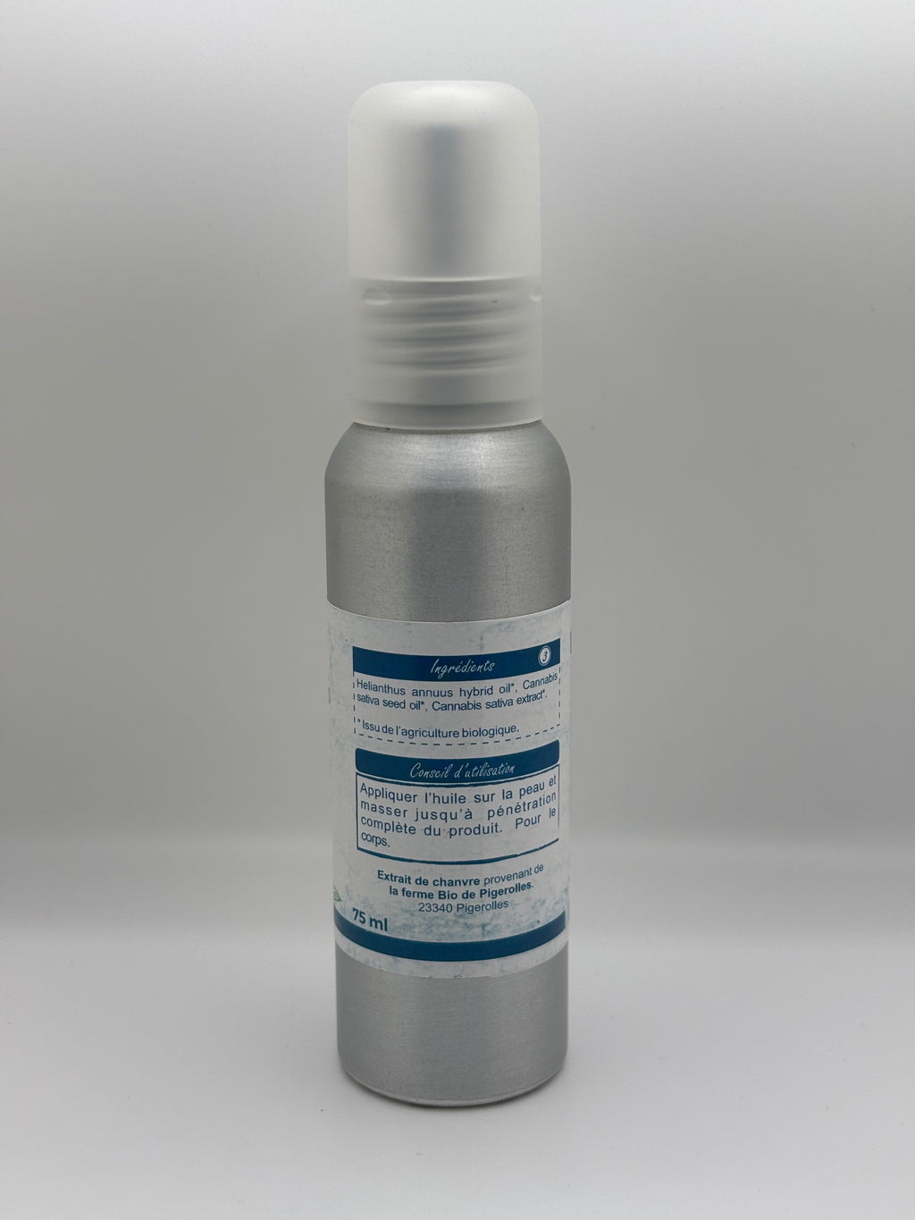 Huile de massage CBG