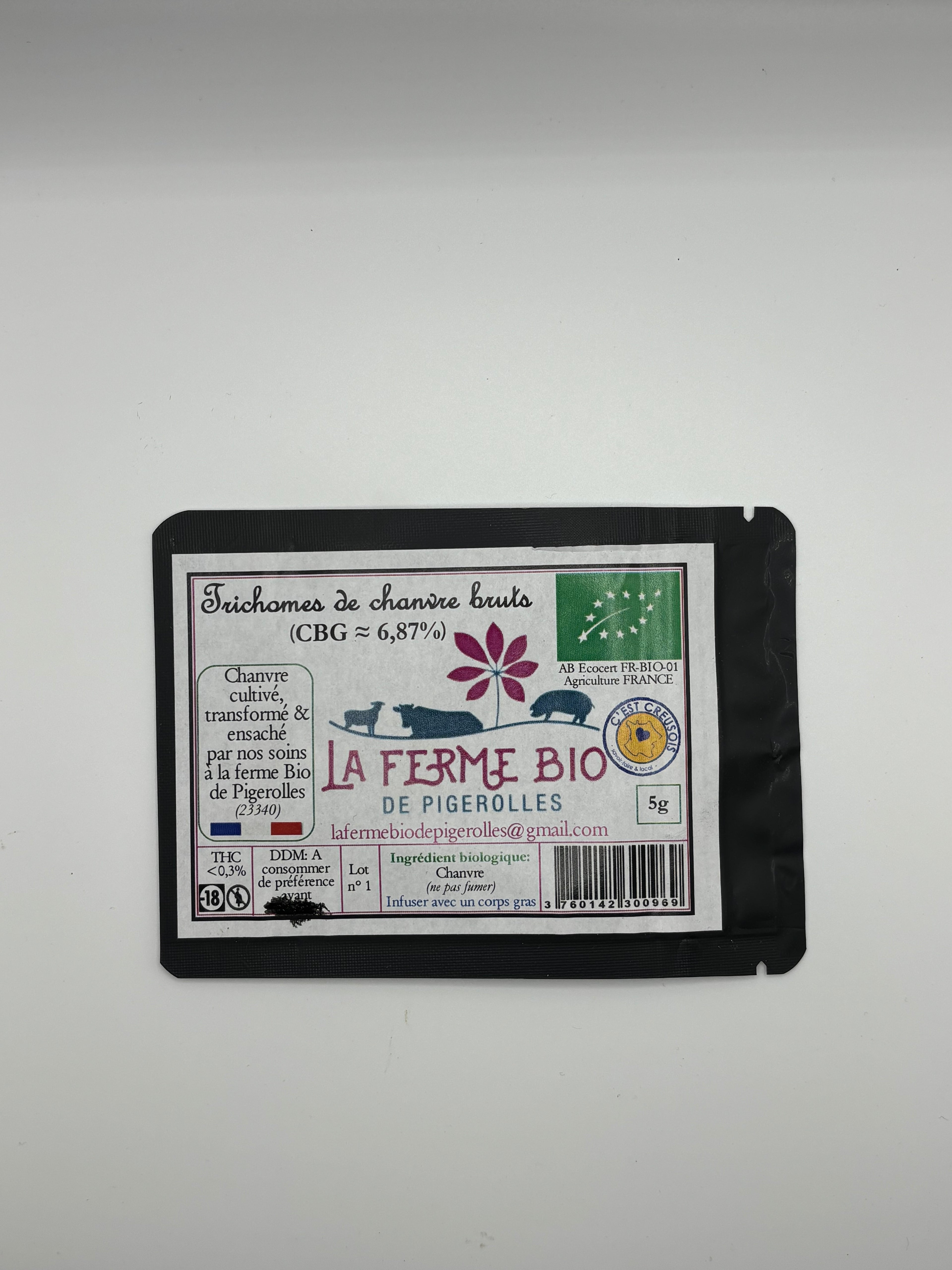 🟤 Résine brute CBG