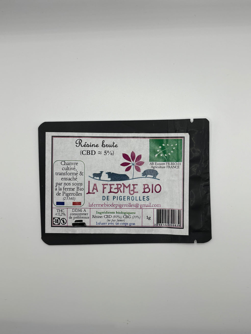 🟤 Résine brute CBD