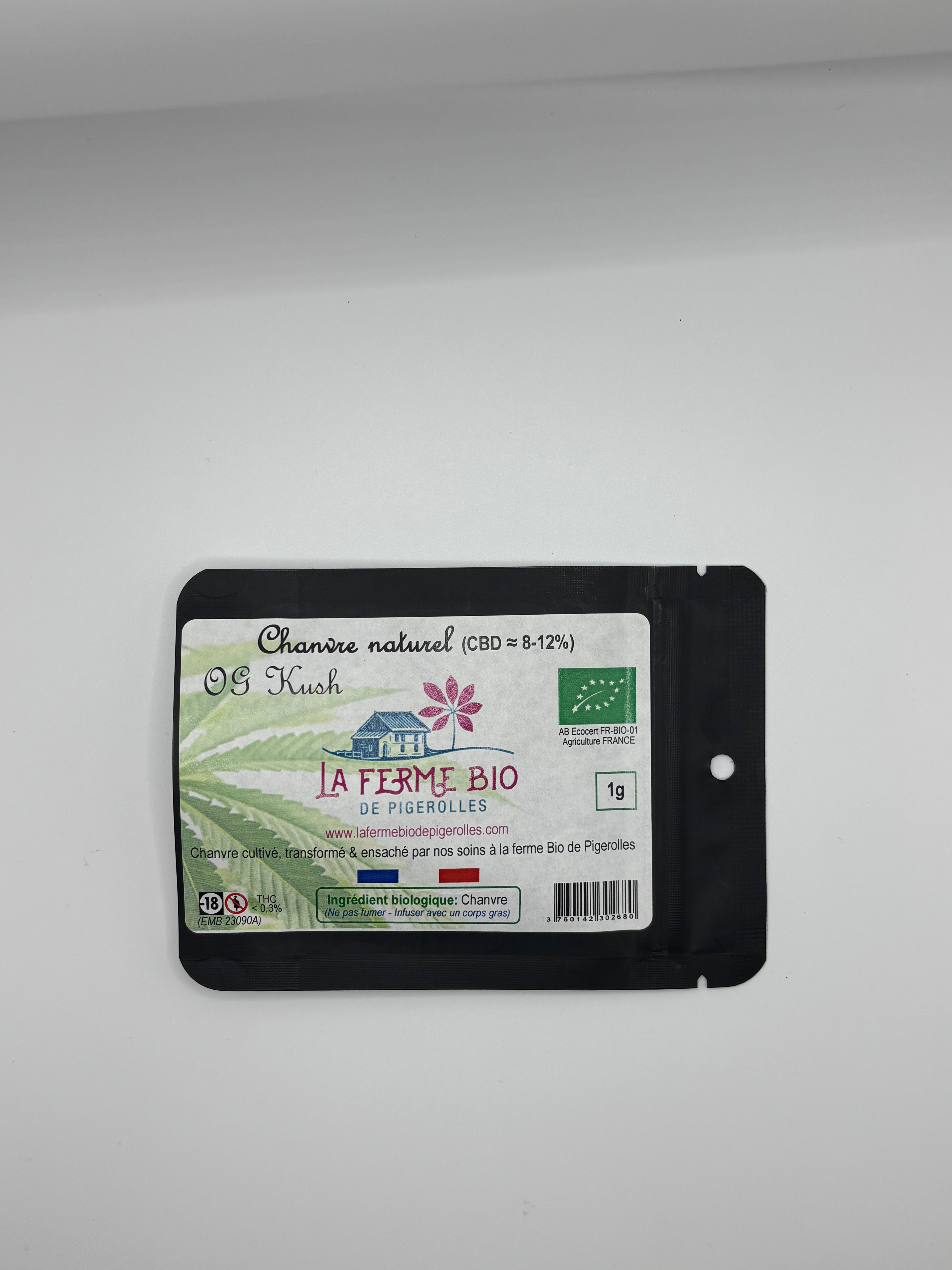 Sélection de fleurs CBD – Manucurées à la main – 1 g