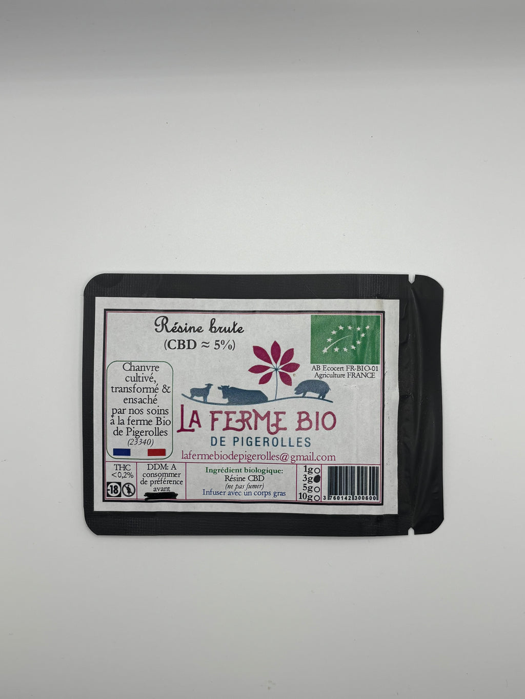 🟤 Résine brute CBD