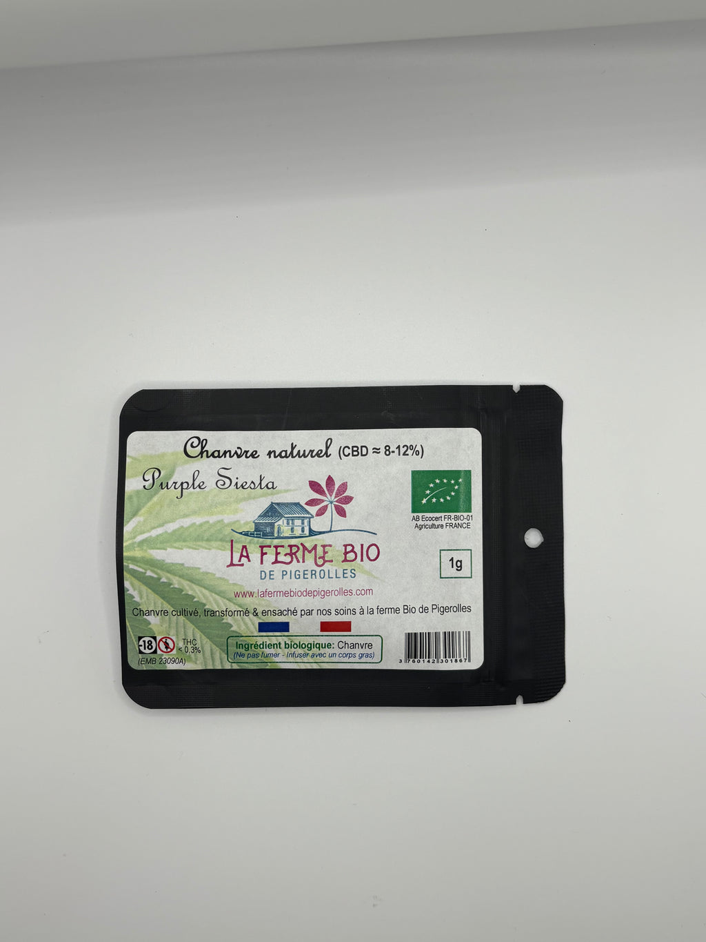Sélection de fleurs CBD – Manucurées à la main – 1 g