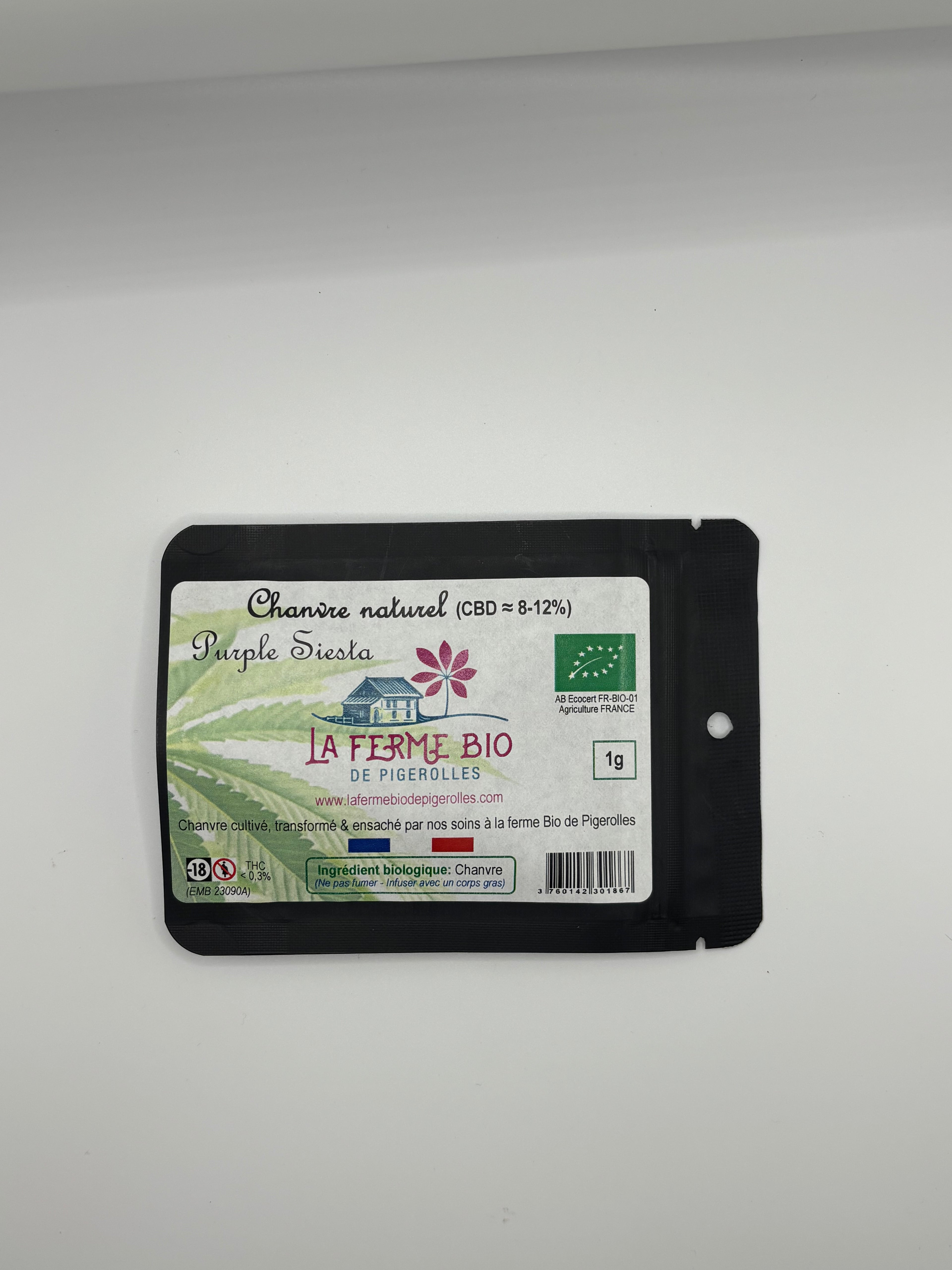 Sélection de fleurs CBD – Manucurées à la main – 1 g