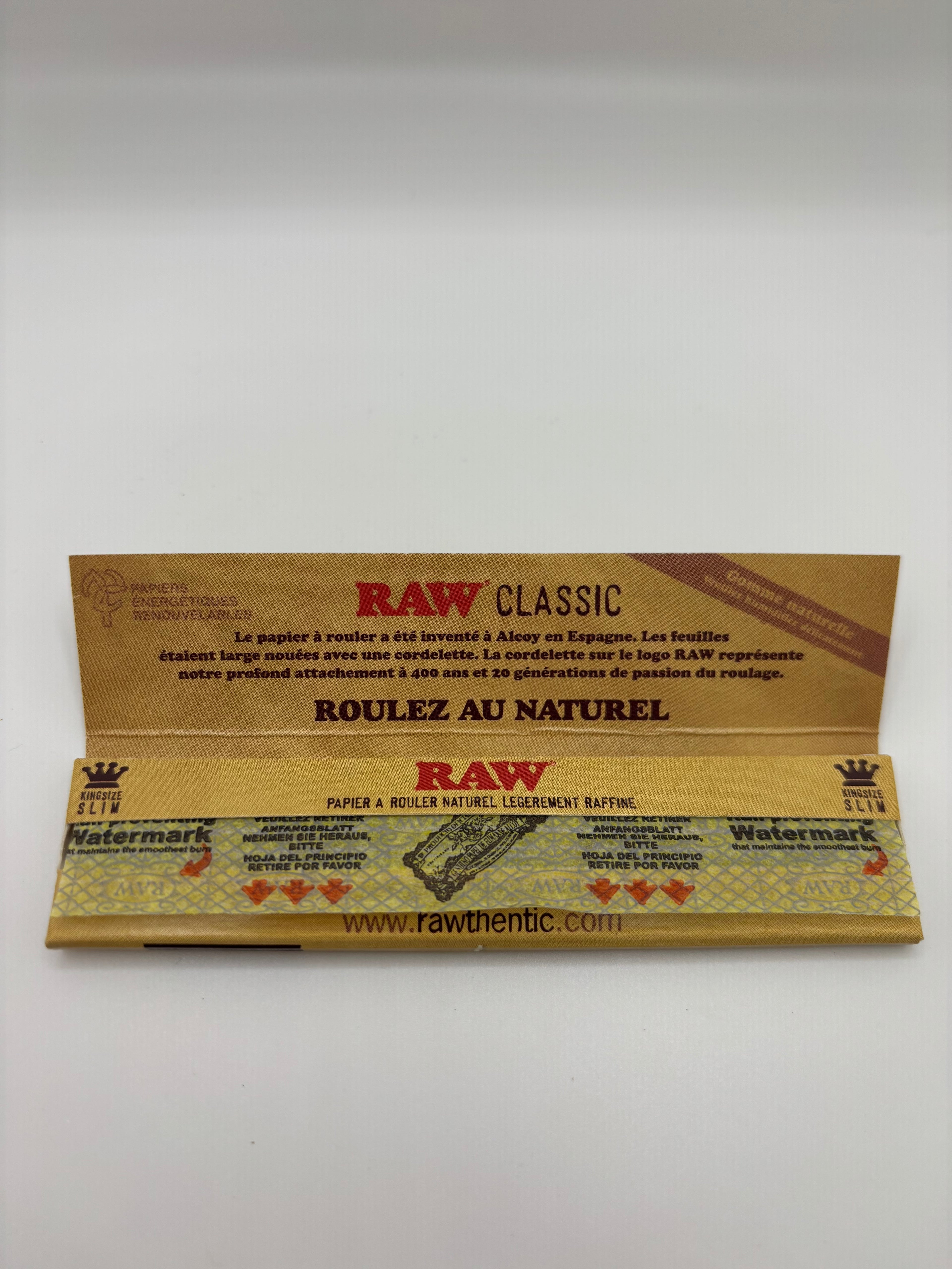 Feuille slim RAW