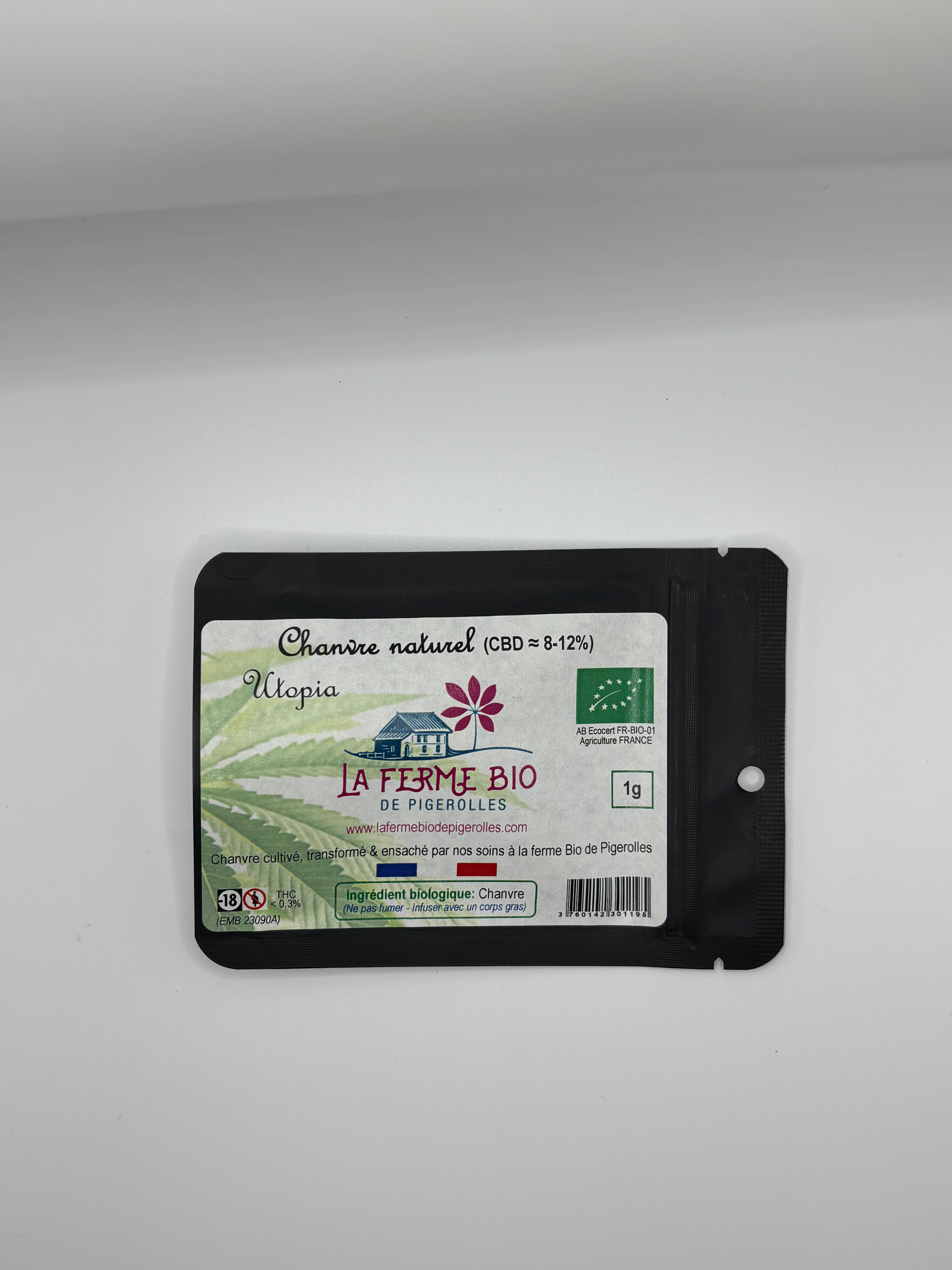 Sélection de fleurs CBD – Manucurées à la main – 1 g