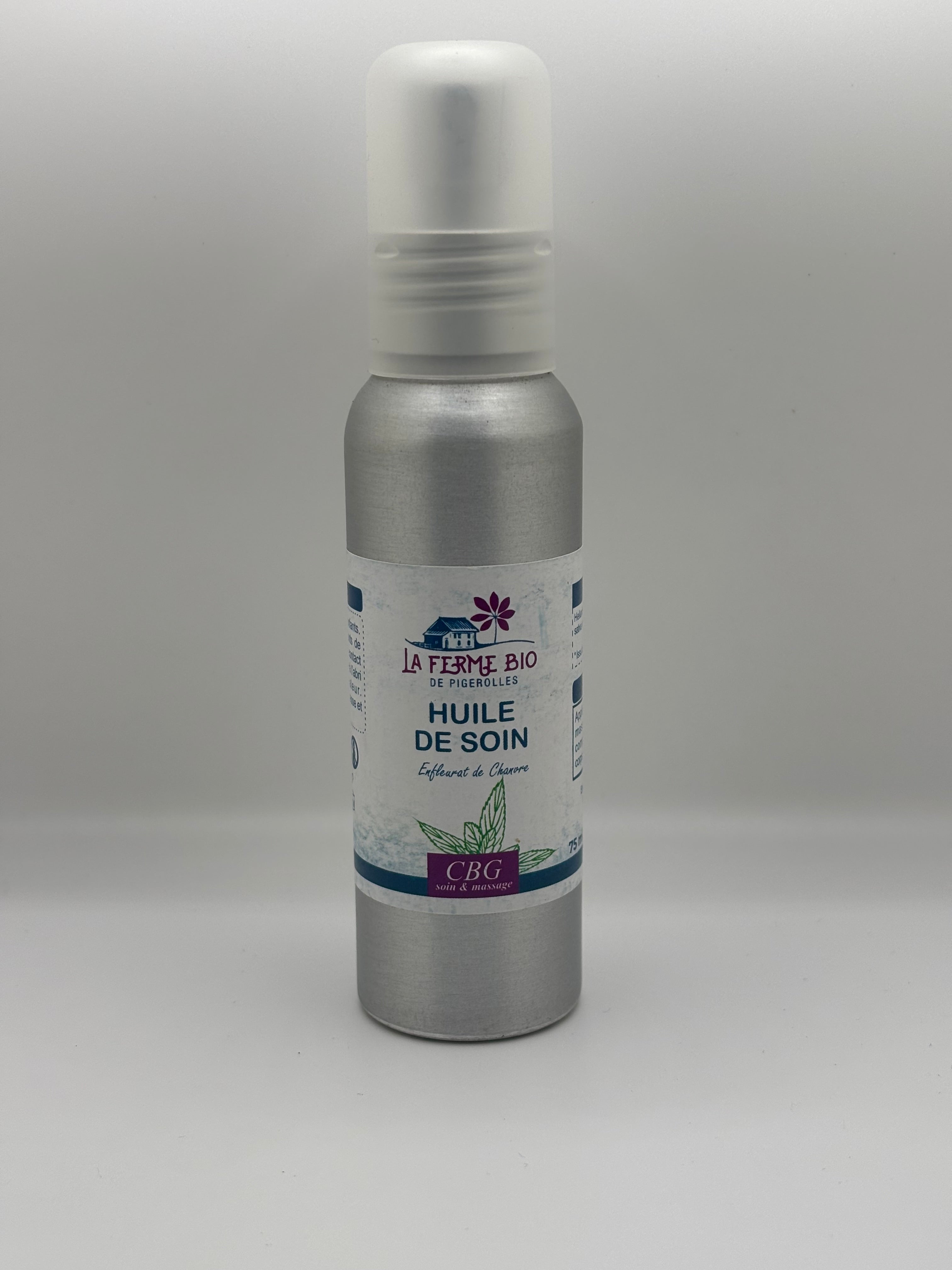 Huile de massage CBG