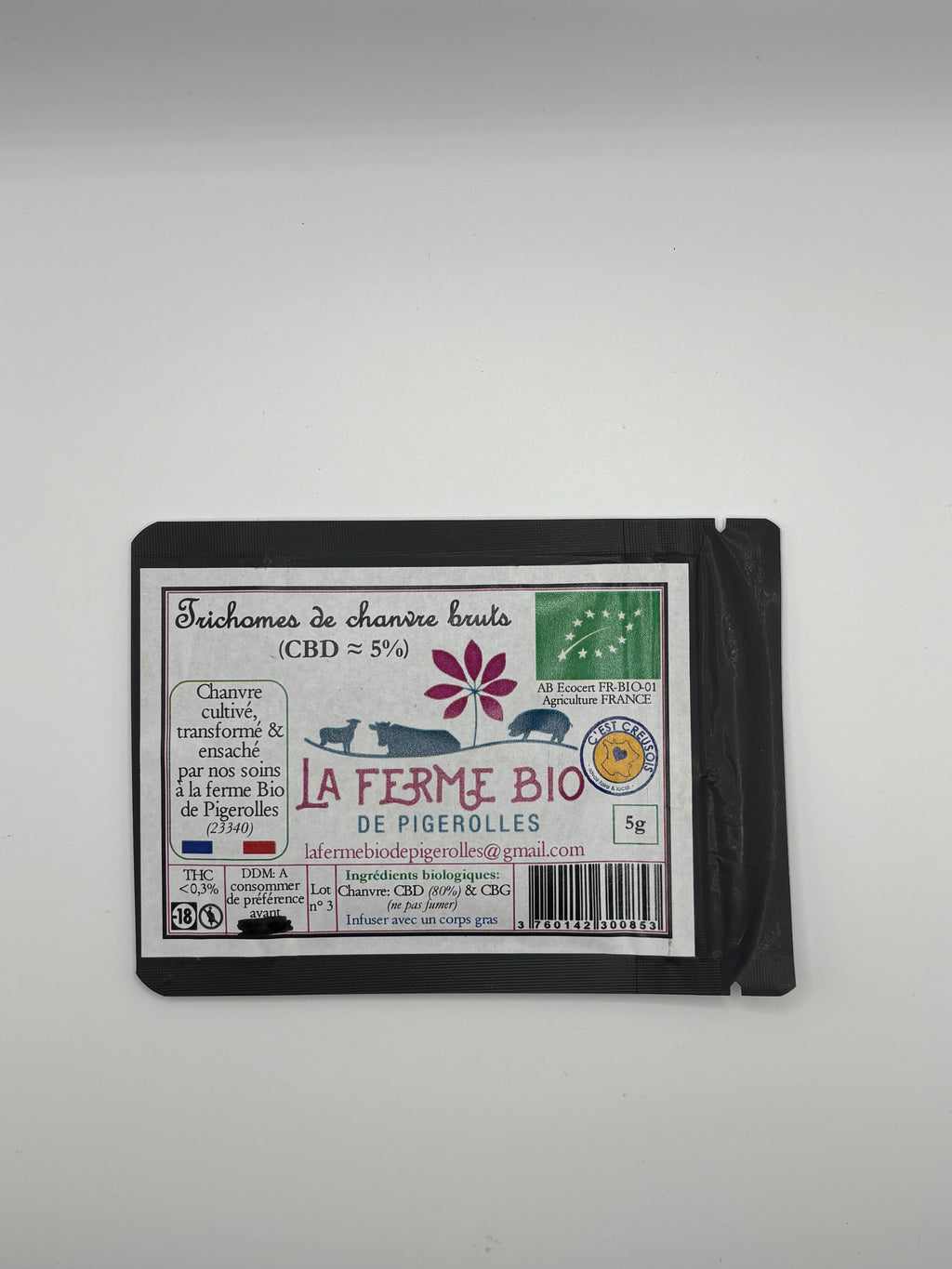 🟤 Résine brute CBD