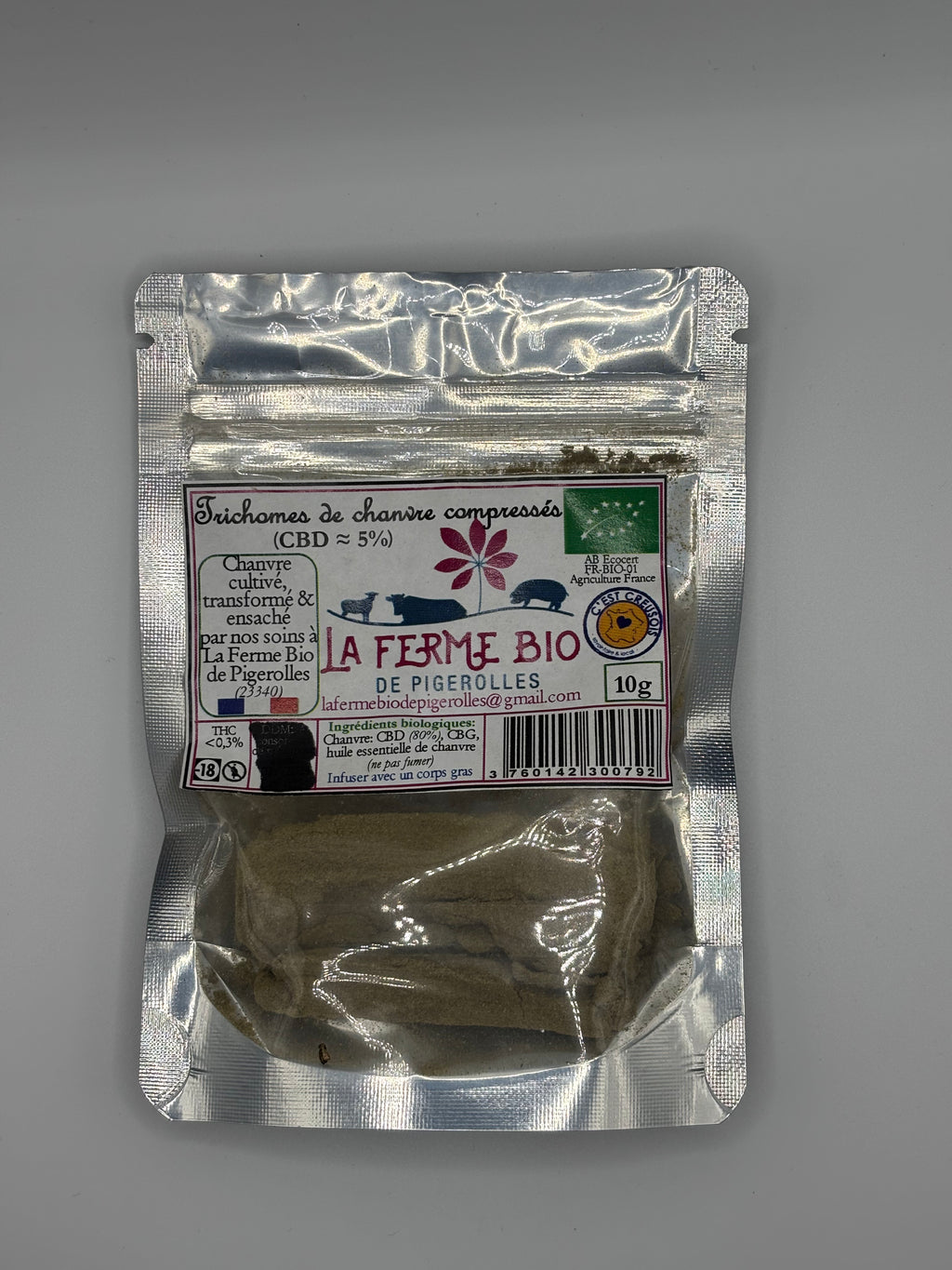 🟤 Résine compressée de CBD