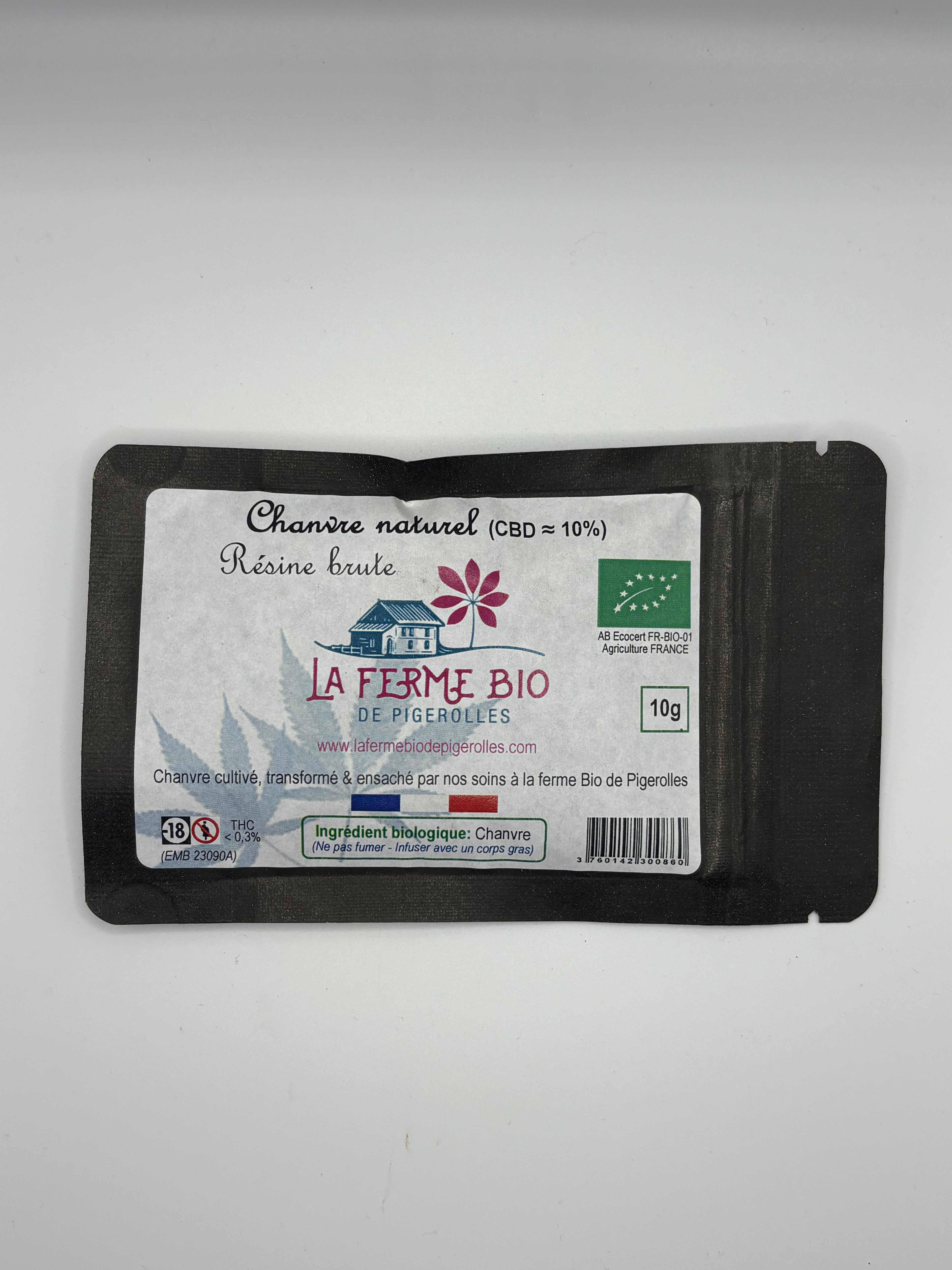 Résine brut CBD 10g